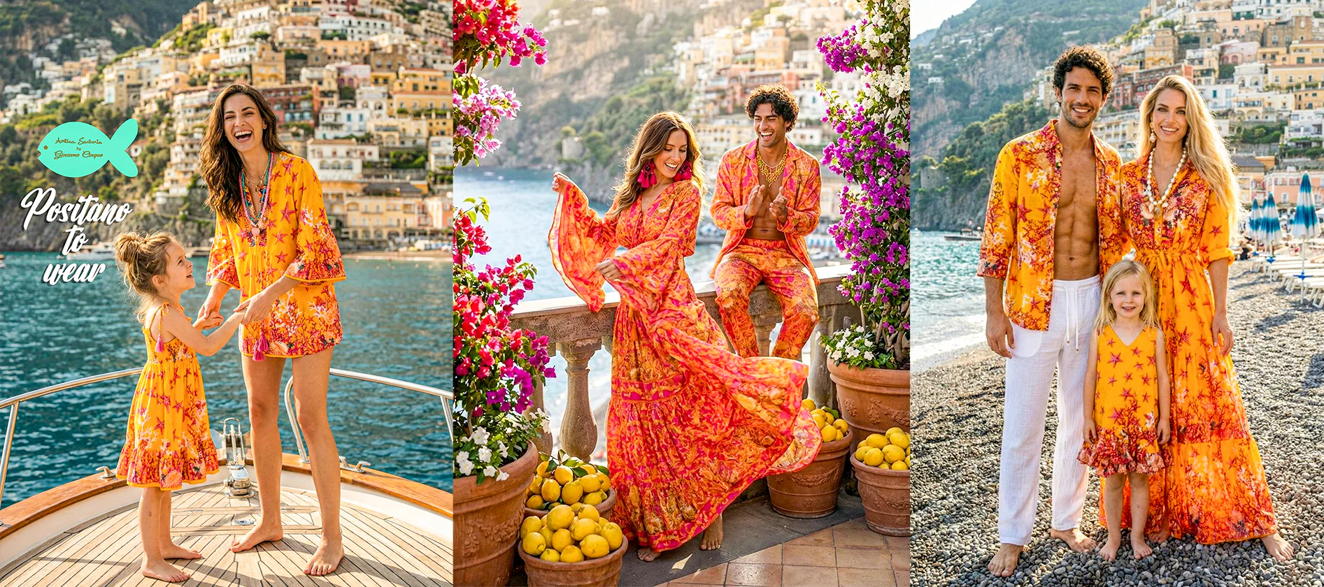 Iconic Positano Fashion B2B Catalog