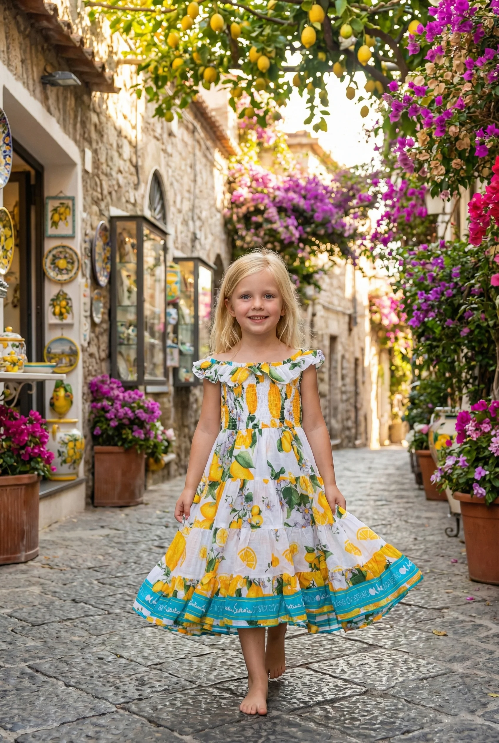 Abito bimba smanicato